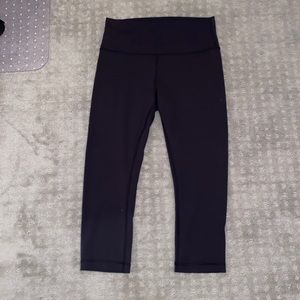 Lululemon Wunder Under High Rise Black Leggings
